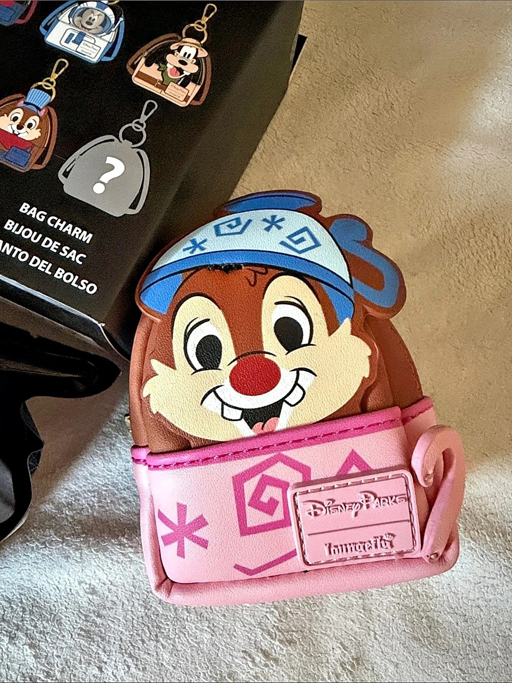 Disney Parks Loungefly Mini Backpack Mystery Bag Charm - SECRET teacup Dale